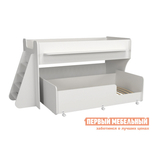 Кровать-чердак Ларни Белый