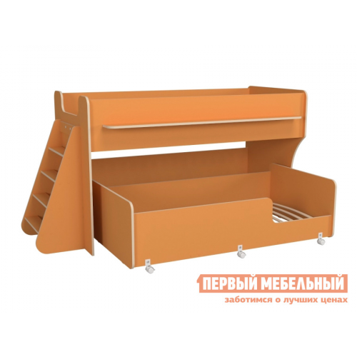 Кровать-чердак Ларни Оранжевый