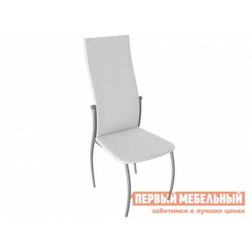 Стул Комфорт-М Гранд Белый Аллигатор к/з 218 (белый), Эмаль бриллиант