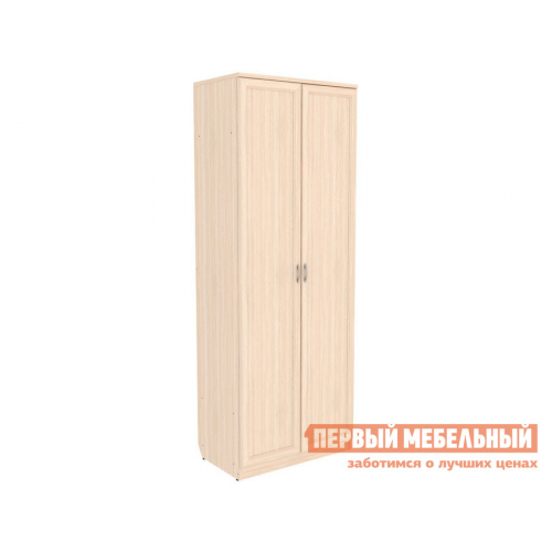 Распашной шкаф Мерлен 100 Молочный дуб, Без зеркала