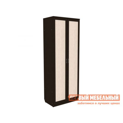 Распашной шкаф Мерлен 100 Венге / Дуб Атланта, Без зеркала