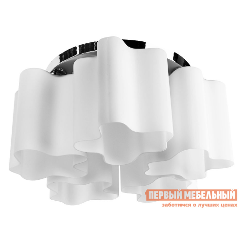 Люстра SERENATA A3479PL-5CC Хром / Белый