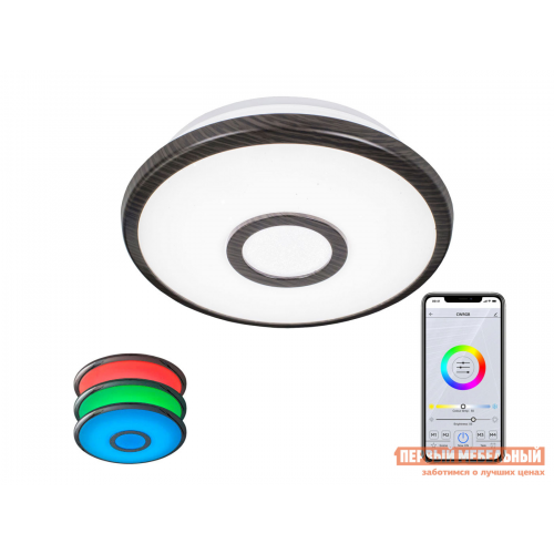 Люстра CL703A15G Старлайт Смарт Белый / Венге