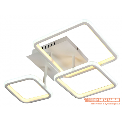 Люстра PLC-7008-565 LED 90W, пульт ДУ Белый