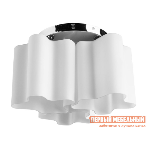 Люстра SERENATA A3479PL-3CC Хром / Белый