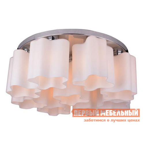 Люстра SERENATA A3479PL-9CC Хром / Белый