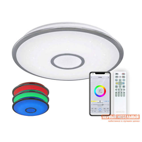 Люстра CL703A60G Старлайт Смарт Белый / Хром
