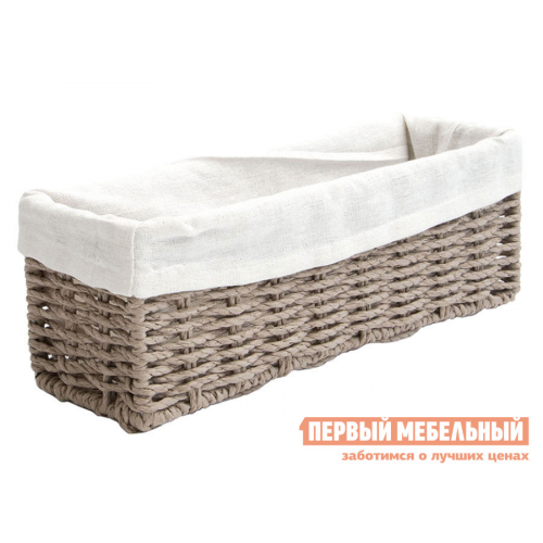 Корзина для хранения Пепер Ивовая лоза / Пепер, ткань, L