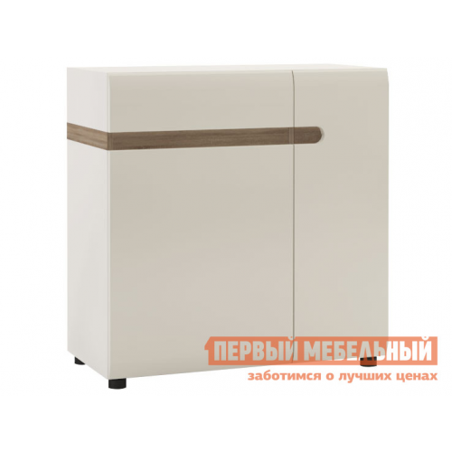 Комод Линате Белый / Сонома трюфель