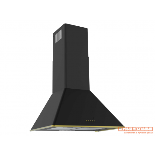 Вытяжка KORTING KHC 6648 Матовый черный / Золото