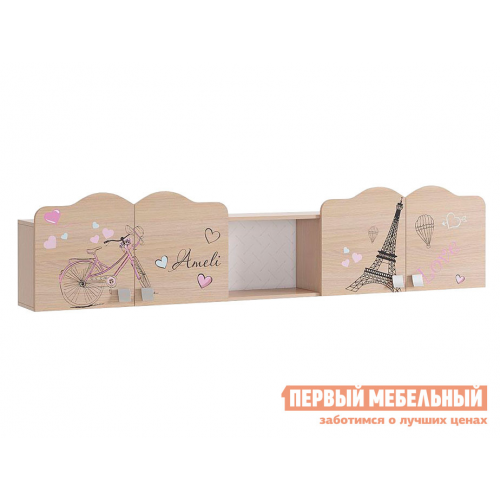 Детская полка Амели Дуб Млечный