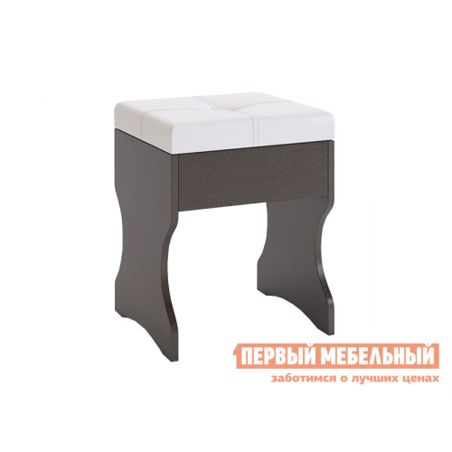Банкетка Виктория 2 Венге / Белый, экокожа