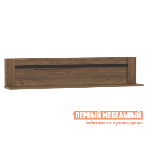 Настенная полка Гарда Дуб Галифакс Табак
