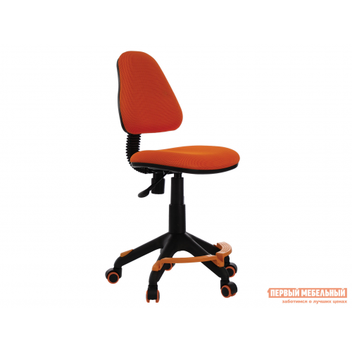 Детское компьютерное кресло KD-4-F Оранжевый, сетчатая ткань