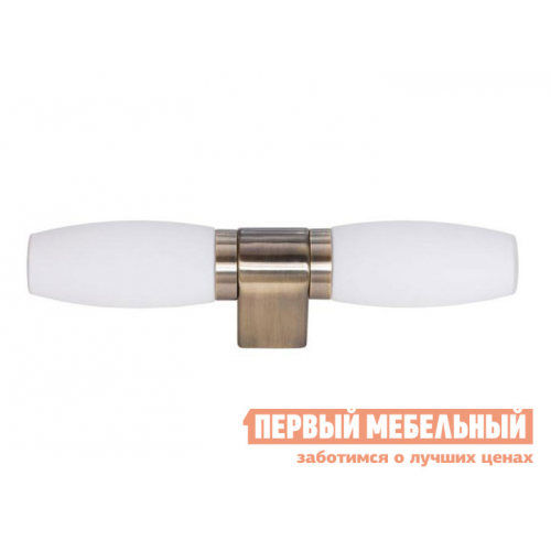 Бра AQUA-BASTONE A1209AP-2AB Античная бронза / Белый