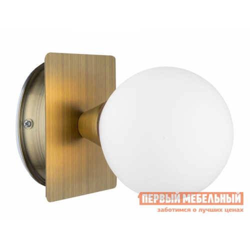 Бра AQUA-BOLLA A5663AP-1AB Античная бронза / Белый