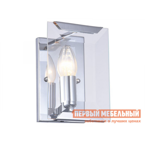 Бра OSTIN 1100/02 AP-1 Хром / Прозрачный
