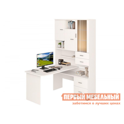 Компьютерный стол СР-620/140 Белый, Правая