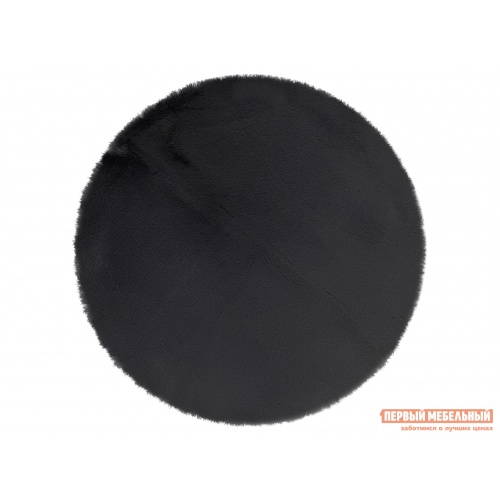 Ковер Fluffy Circle Темно-серый
