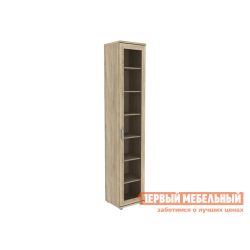 Шкаф-витрина Леонардо Дуб Сонома