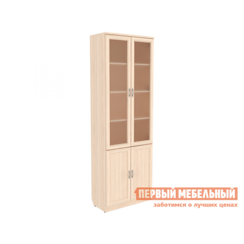 Шкаф-витрина Мерлен 206 Молочный дуб