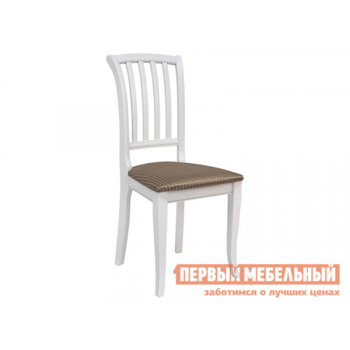Стул Остин Белый / Жаккард Flora