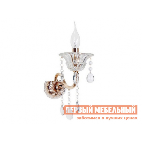 Бра 482023401 Селена Золотой / Прозрачный