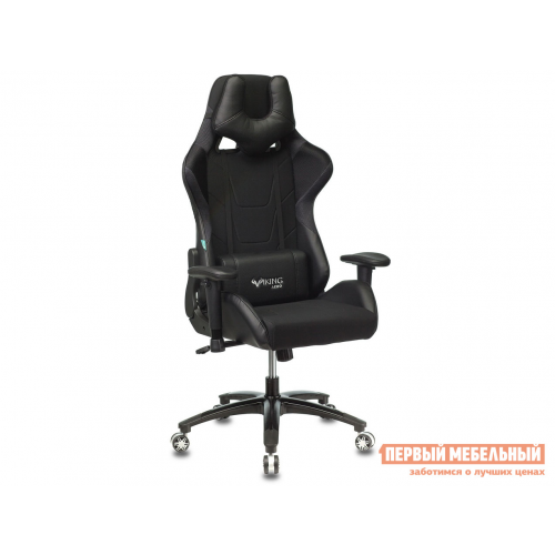 Игровое кресло VIKING 4 AERO Черный, искусственная кожа/ткань