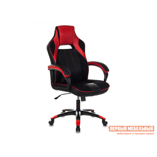 Игровое кресло VIKING 2 AERO BL+RED черный / красный искусственная кожа