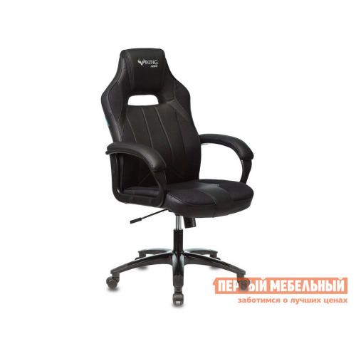 Игровое кресло VIKING 2 AERO Black / иск. кожа черный