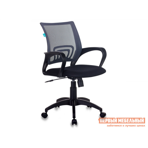 Офисное кресло CH-695N Черный, ткань / Серый, сетка