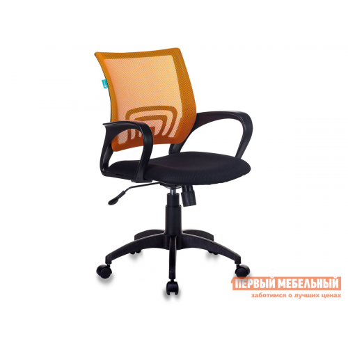 Офисное кресло CH-695N Черный, ткань / Оранжевый, сетка