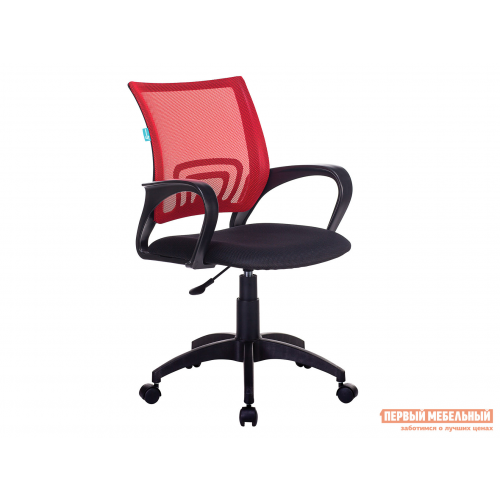 Офисное кресло CH-695NLT Черный, ткань / Красный, сетка