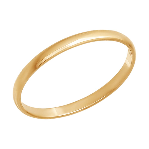 Обручальное кольцо SOKOLOV из золота, 375 проба, 2 мм
