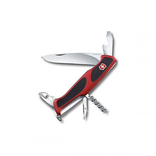 Нож складной Victorinox RangerGrip 0.9553.C (95 мм, красный с черным)