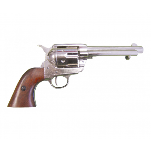 Denix Макет револьвер Colt Peacemaker .45, 5½", никель (США, 1873 г.) DE-1106-NQ