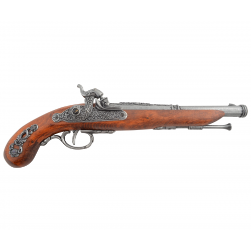 Denix Макет пистолет кремневый, сталь (Франция, 1872 г.) DE-1014-G