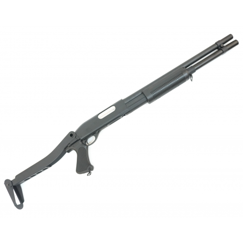 Страйкбольный дробовик Cyma Remington M870 Long, скл. приклад, металл (CM.352LM)