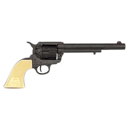 Denix Макет револьвер Colt Peacemaker .45, 7½", рукоять под кость (США, 1873 г.) DE-1109-N