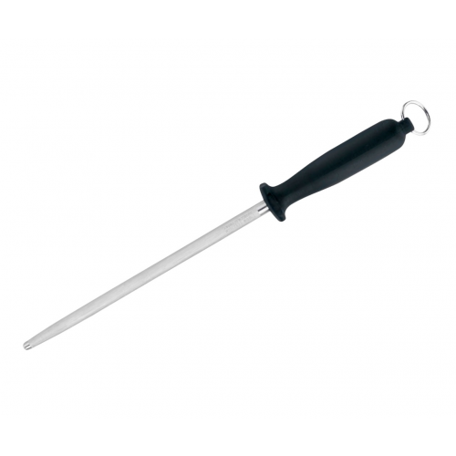Мусат стальной для правки ножей Flugel 23 см (черная рукоять)