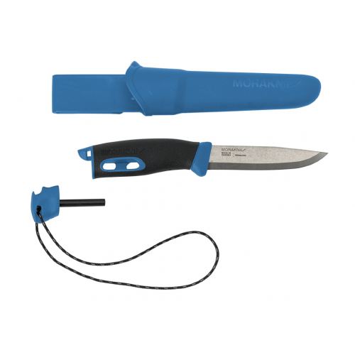 Нож Morakniv Companion Spark, с огнивом, голубой (13572)