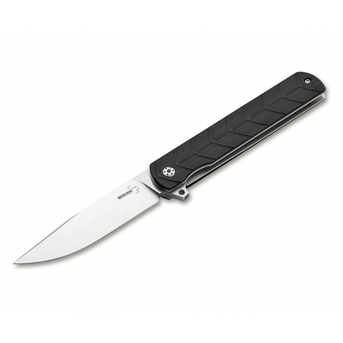 Нож складной Boker Plus Legion 8,7 см, сталь 9Cr13MoV, рукоять G10 Black