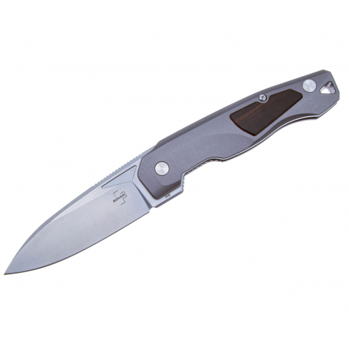 Нож складной Boker Plus Aluma 9,1 см, сталь D2, рукоять Aluminium Grey