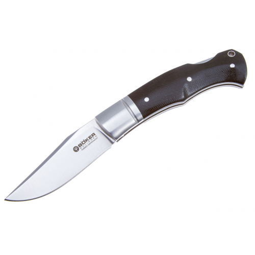 Нож складной Boker Manufaktur Boxer Micarta 7,8 см, сталь N690, рукоять Micarta