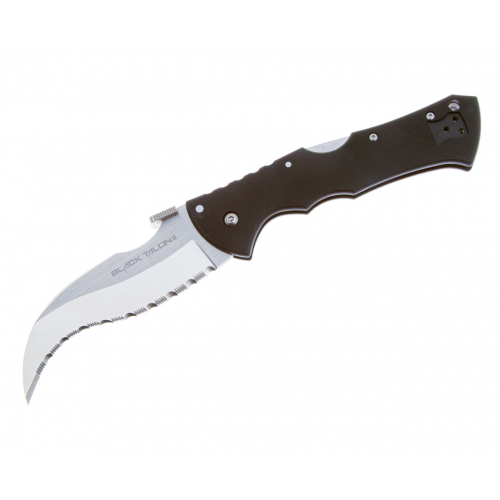 Нож складной Cold Steel Black Talon II 10,4 см, стальS35VN, рукоять G10 Black