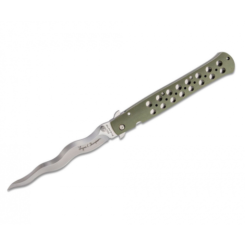 Нож складной Cold Steel Ti-Lite 6 Kris 15,2 см, сталь 440C, рукоять Zytel Olive