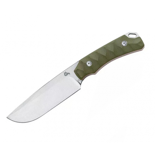 FOX knives Нож Fox Knives BlackFox Linx 11 см, сталь D2, рукоять G10, Green