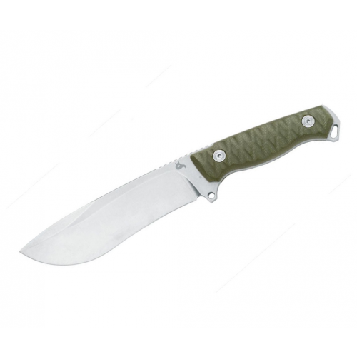 FOX knives Нож Fox Knives BlackFox Golem 14 см, сталь D2, рукоять G10, Green