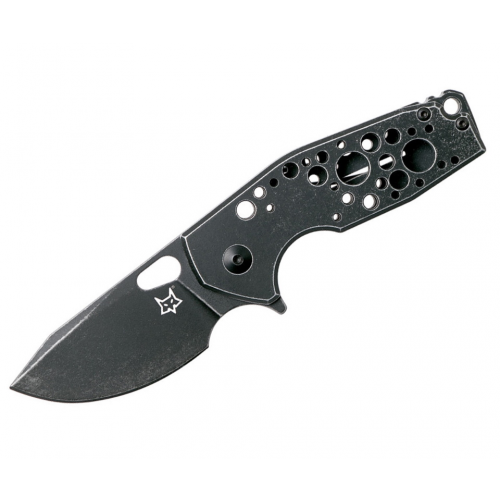 FOX knives Нож складной Fox Knives Suru 6 см, сталь Bohler N690, рукоять Aluminium, Black