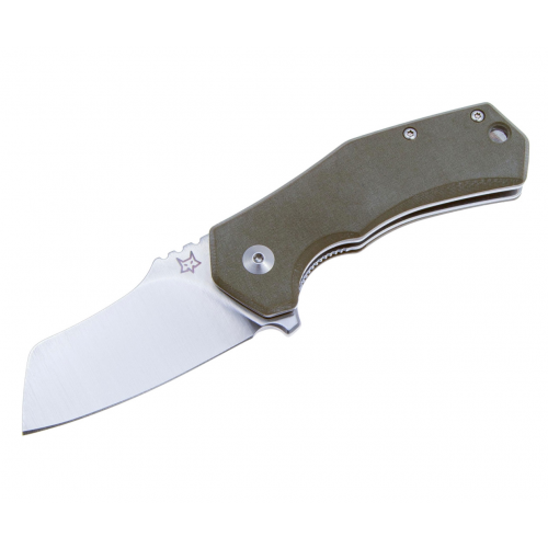 FOX knives Нож складной Fox Knives Italicus 6 см, сталь Bohler M390, рукоять G10, Green